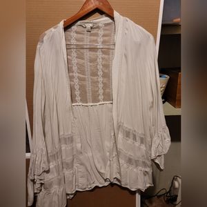 Established 1946 shrug long bolero